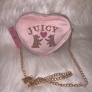 Juicy Couture Heart-Shaped Pink Bag